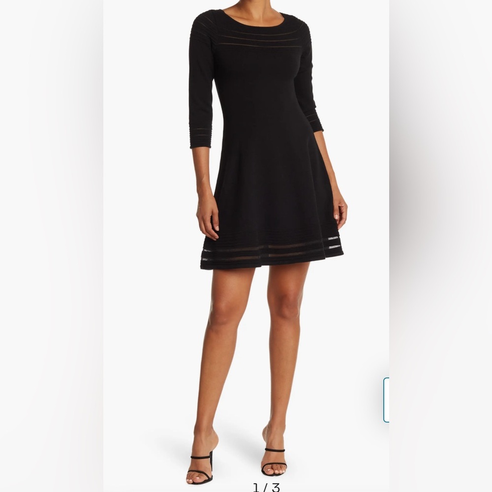 Eliza J black Dress
